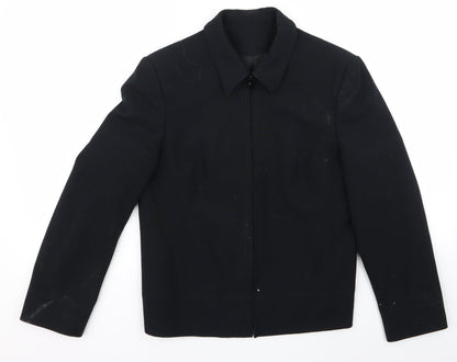 Anne Brooks Womens Black   Jacket  Size 12