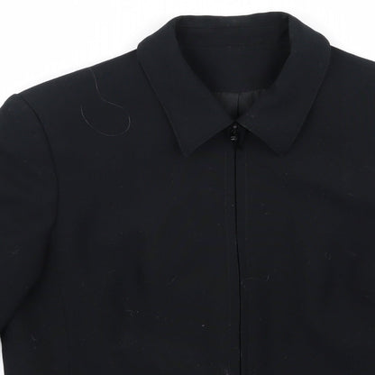 Anne Brooks Womens Black   Jacket  Size 12