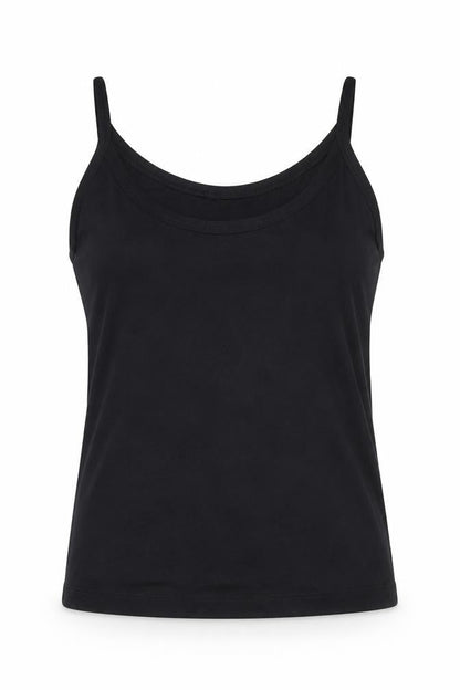 Dimentions Womens Black   Basic Tank Size XL