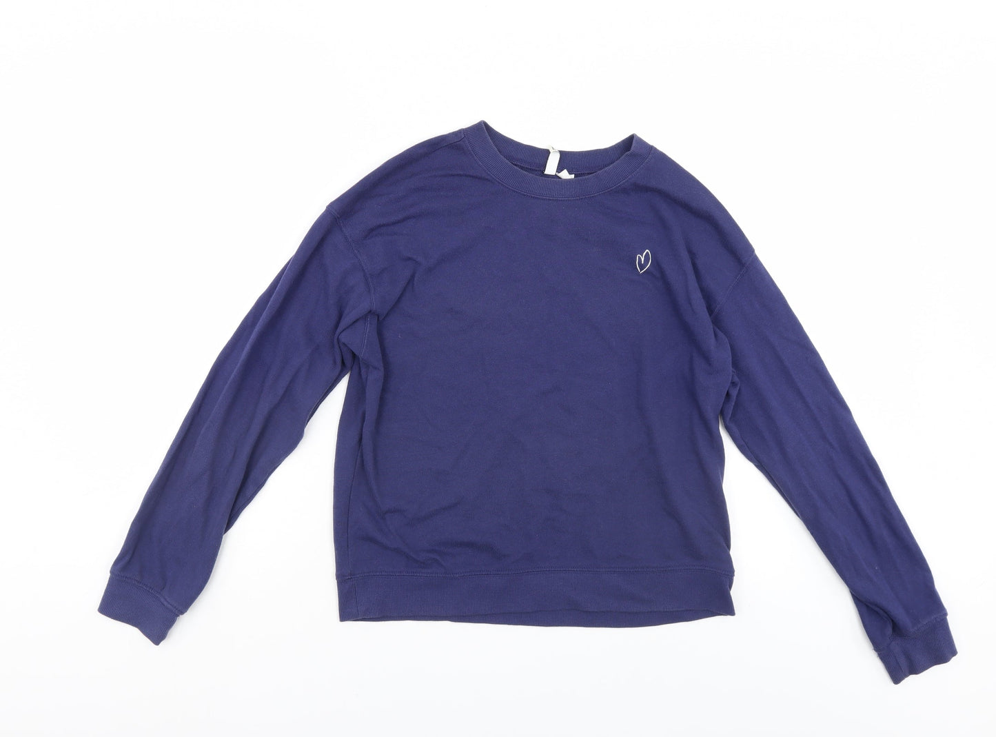 Divided Mens Blue   Pullover Sweatshirt Size M