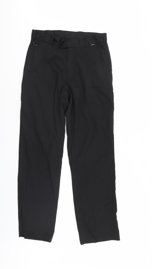 Corporate Wear Mens Black   Trousers  Size 30 L31 in