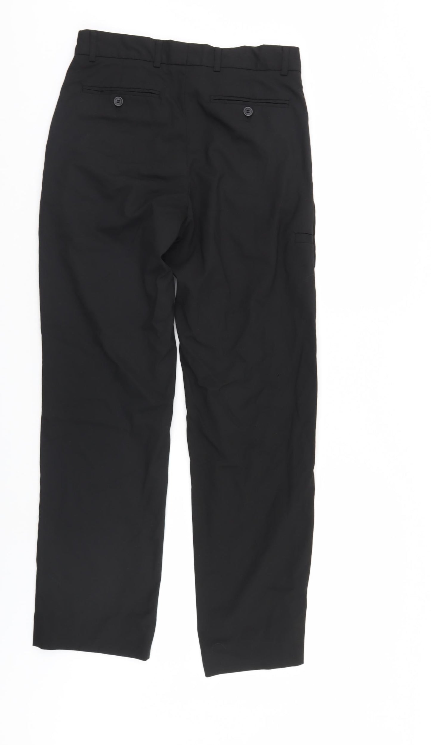 Corporate Wear Mens Black   Trousers  Size 30 L31 in