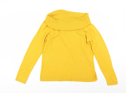 Preloved TU Womens Yellow   Pullover Jumper Size 14 - Front