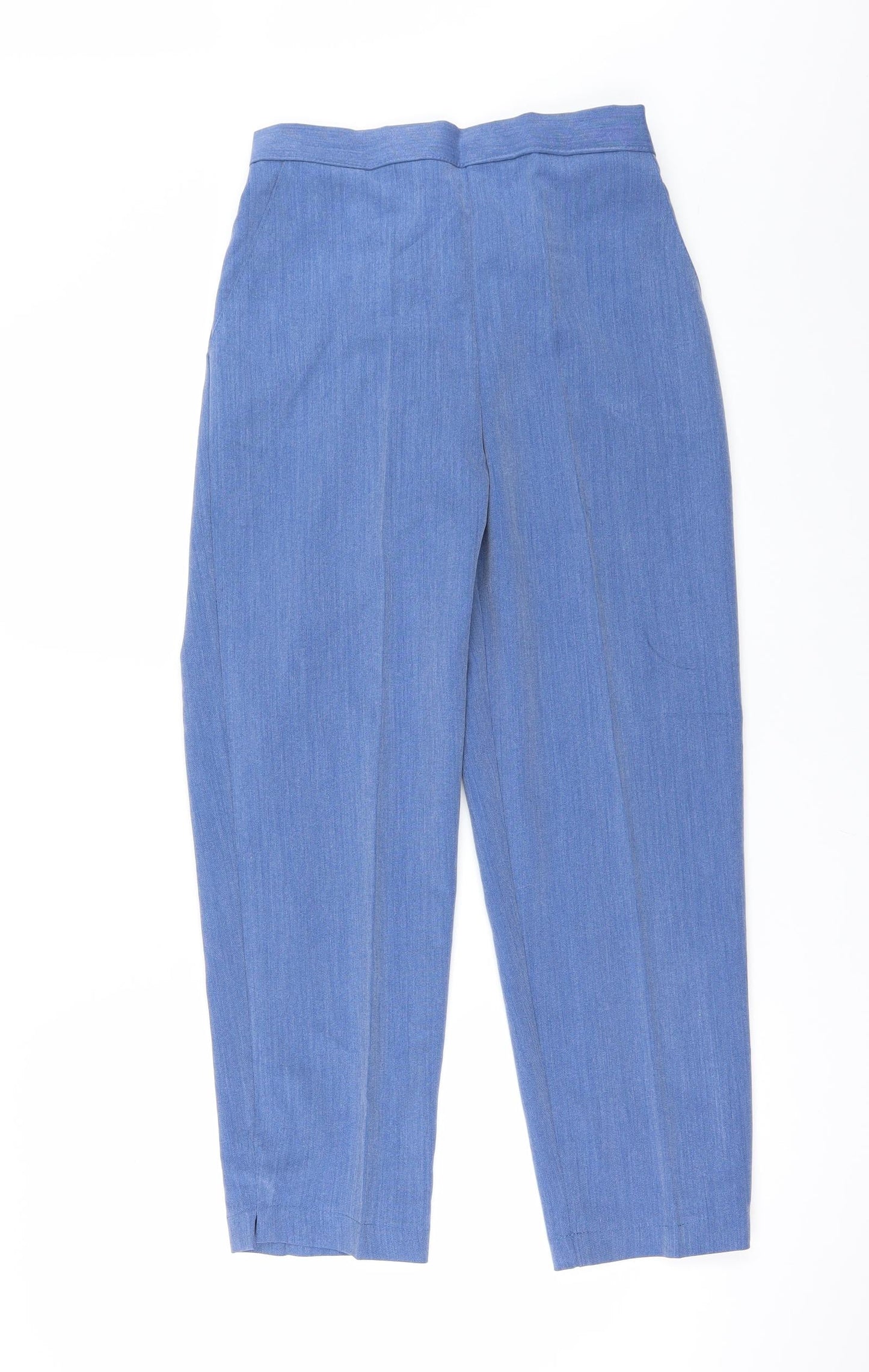 Preworn Womens Blue   Trousers  Size 10 L25 in
