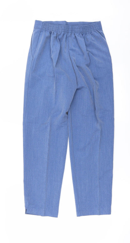 Preworn Womens Blue   Trousers  Size 10 L25 in