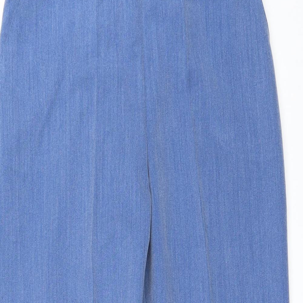 Preworn Womens Blue   Trousers  Size 10 L25 in
