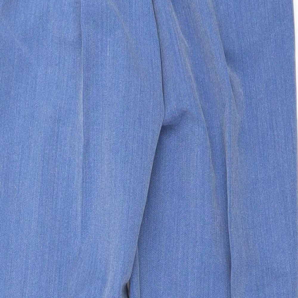 Preworn Womens Blue   Trousers  Size 10 L25 in