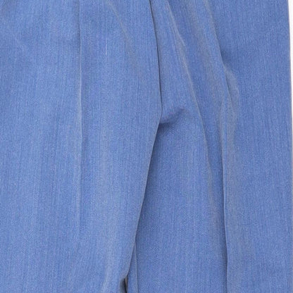 Preworn Womens Blue   Trousers  Size 10 L25 in