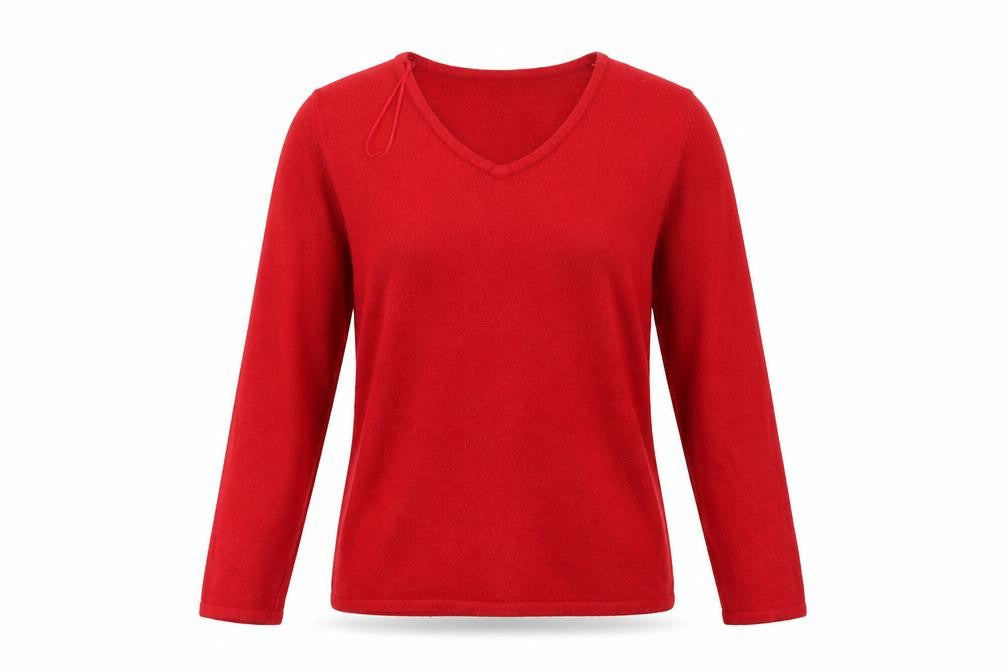 Bonmarché Womens Red Pullover Jumper Size S