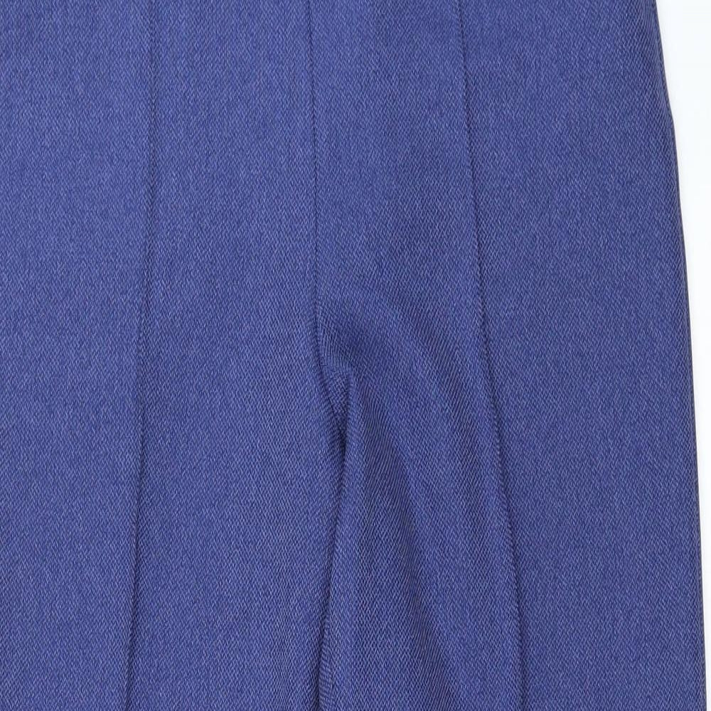 EWM Womens Blue   Trousers  Size 10 L26 in
