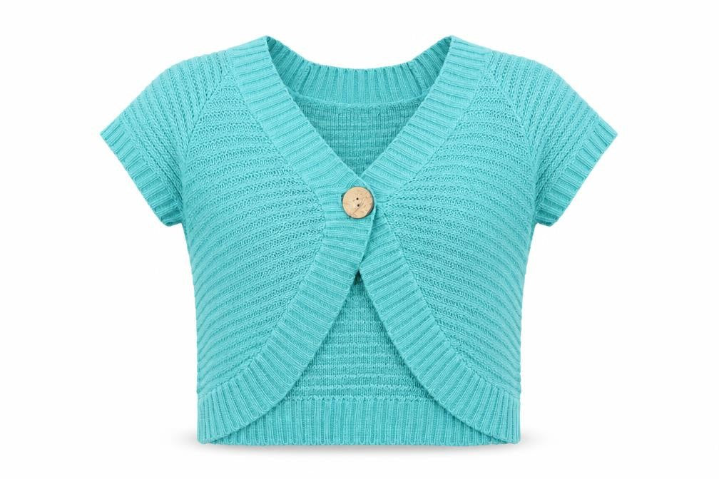 Bonmarché Womens Blue Cardigan Jumper Size M