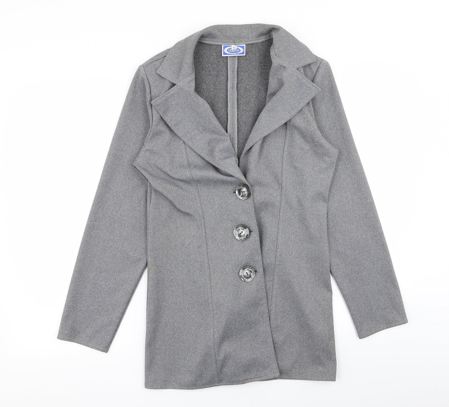 verena Womens Grey   Jacket Blazer Size 12