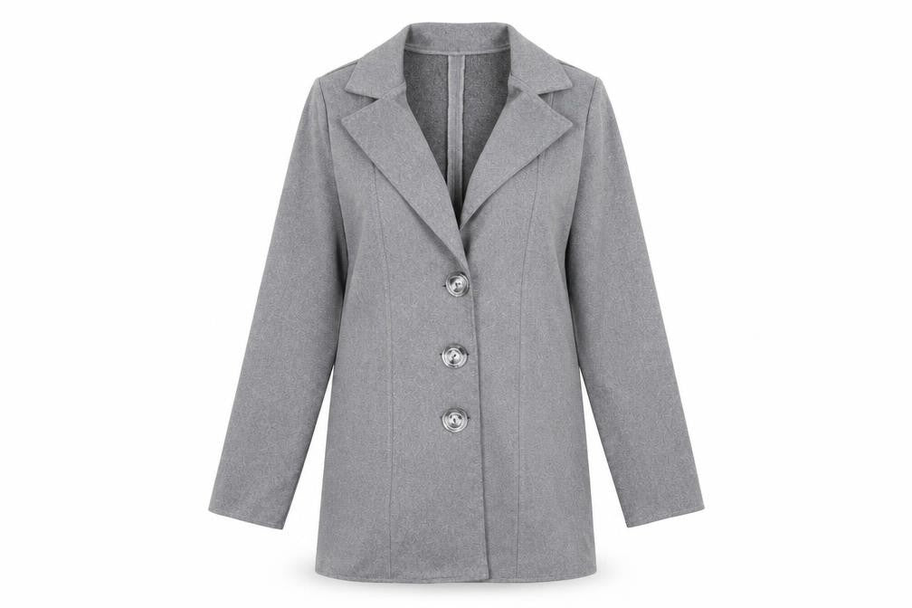 verena Womens Grey   Jacket Blazer Size 12