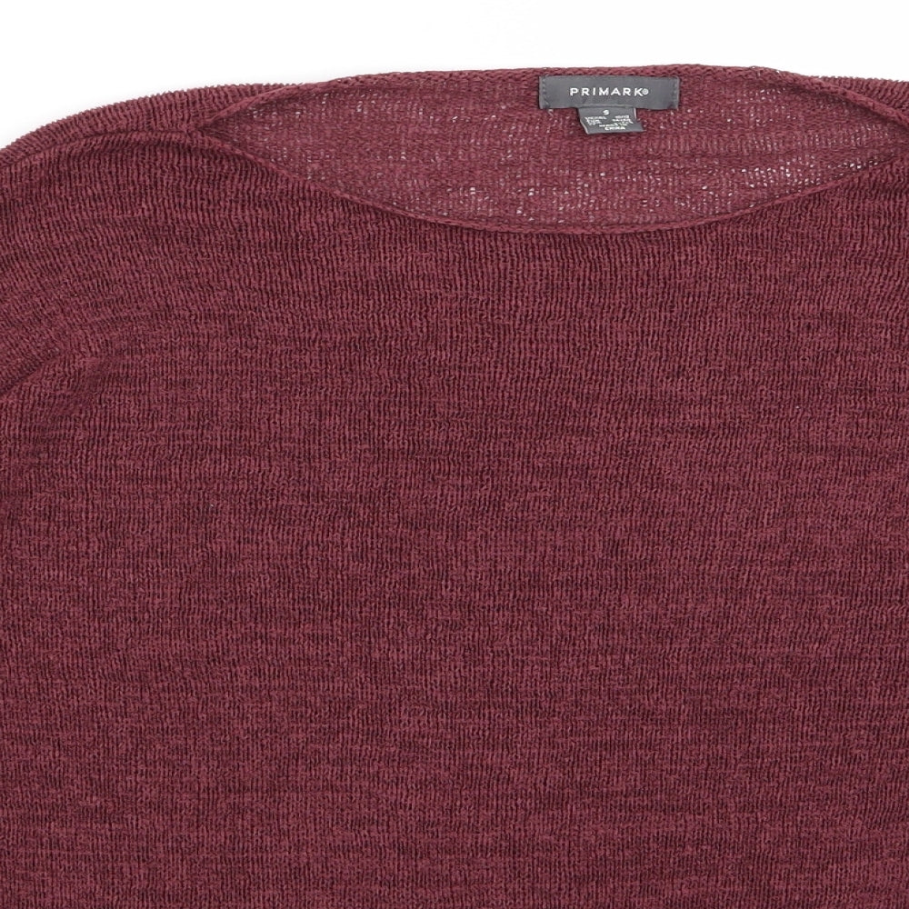 Primark Womens Purple   Pullover Jumper Size 10