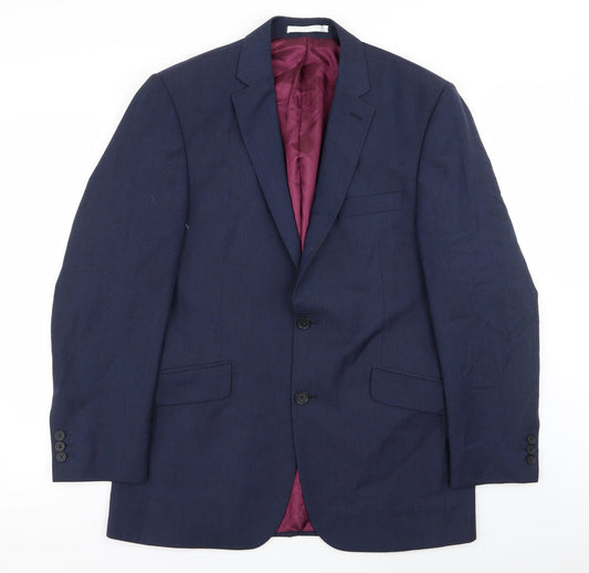 Preworn Mens Blue   Jacket Blazer Size 40