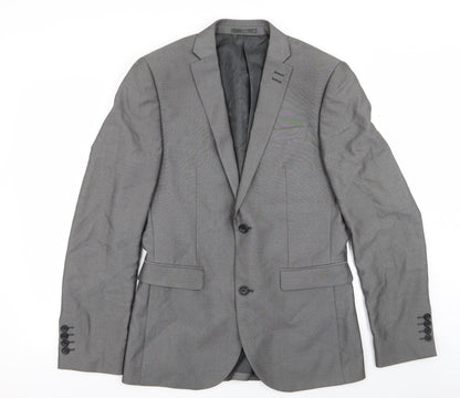 Next Mens Grey   Jacket Blazer Size 38