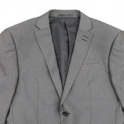 Next Mens Grey   Jacket Blazer Size 38
