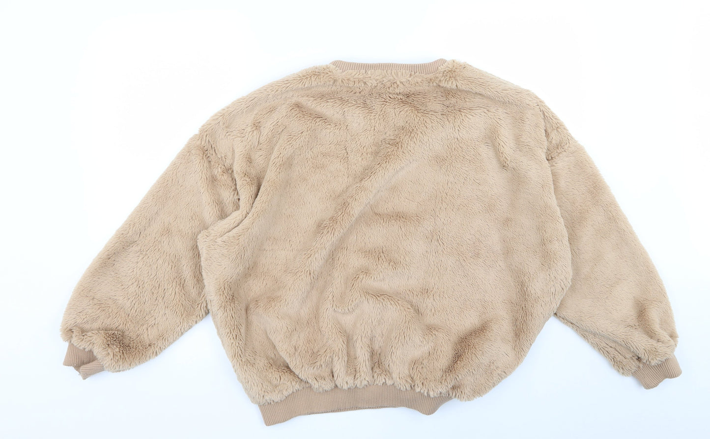 nastygal Womens Beige   Pullover Jumper Size 8