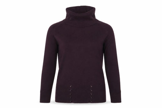 M&Co Womens Purple   Basic T-Shirt Size S