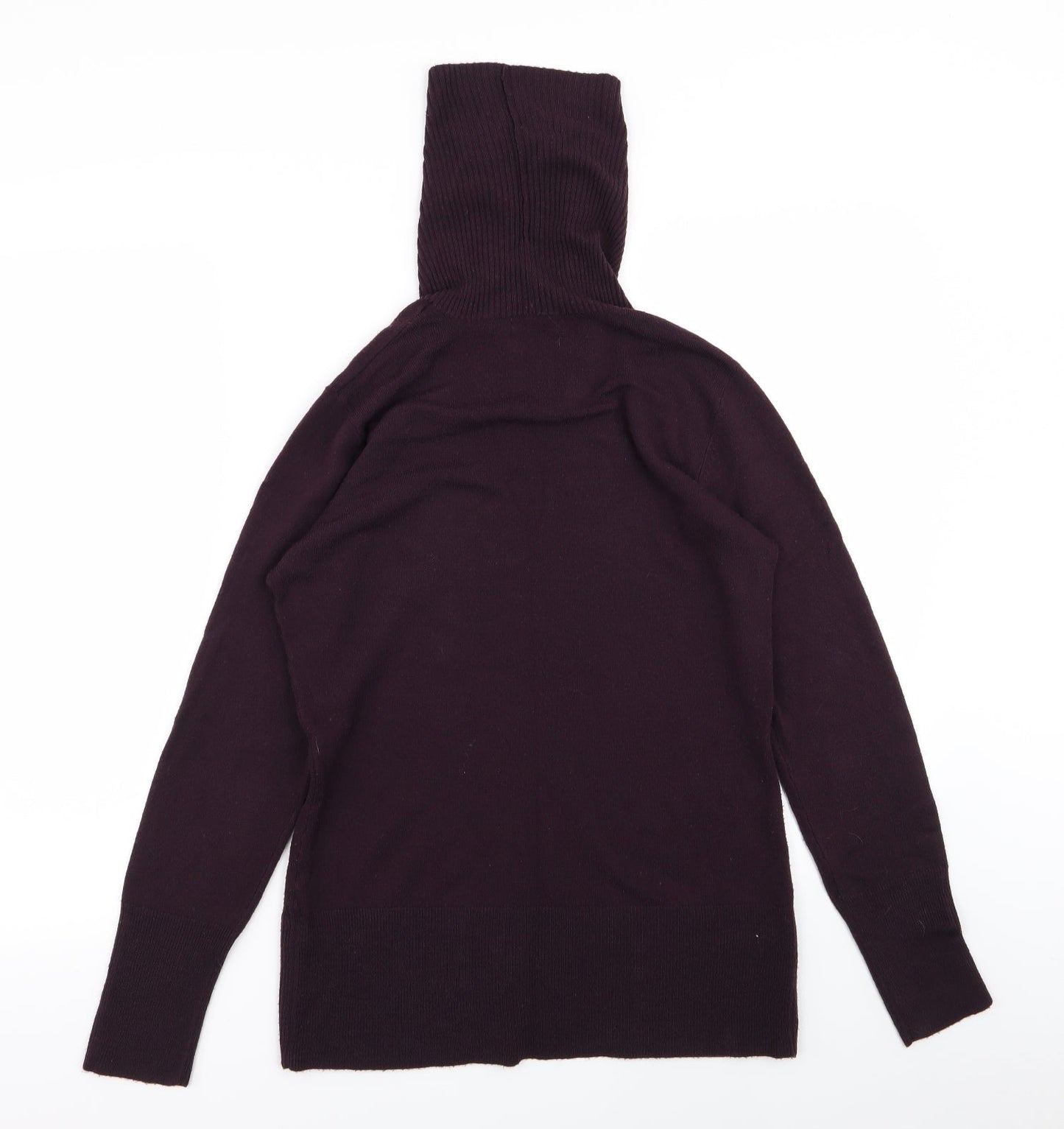 M&Co Womens Purple   Basic T-Shirt Size S