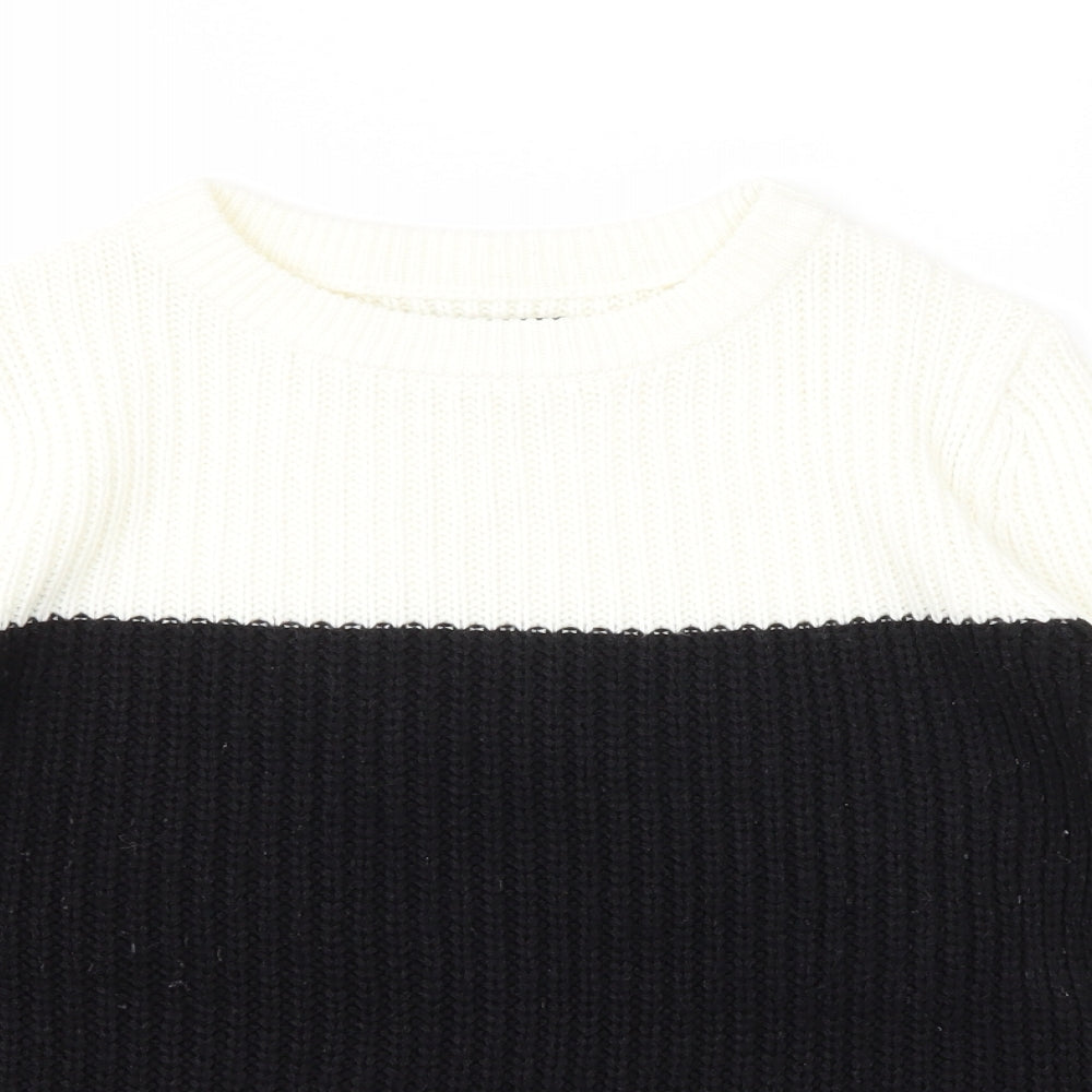 Papaya Womens Black   Pullover Jumper Size S