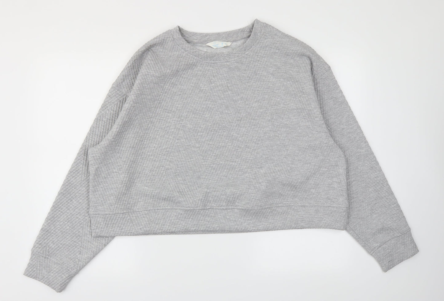 Primark Womens Grey   Pullover Jumper Size M
