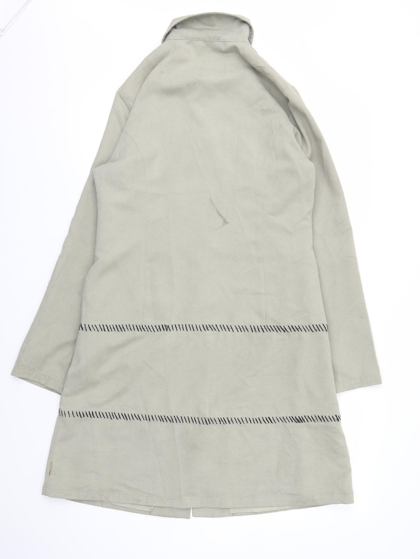 Chilli Pepper Womens Beige   Jacket Coat Size S