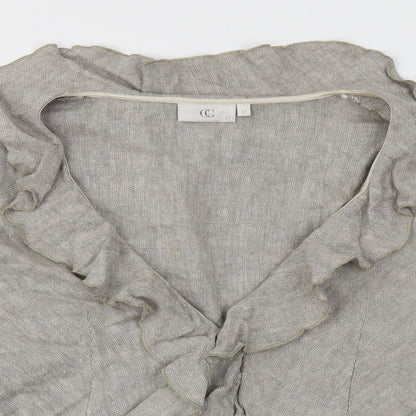Country Casuals Womens Beige Cape Jumper Size 12