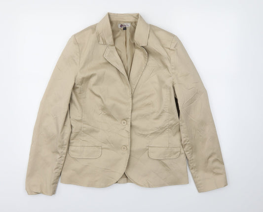 KWOMAN  Womens Beige   Jacket Blazer Size L