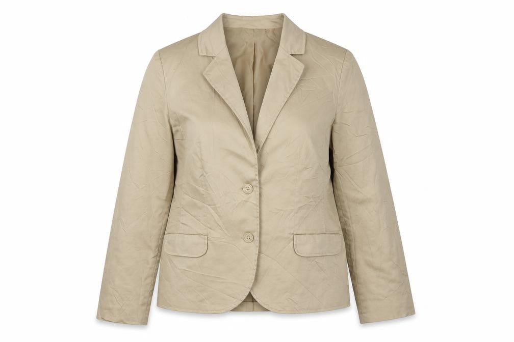 KWOMAN  Womens Beige   Jacket Blazer Size L