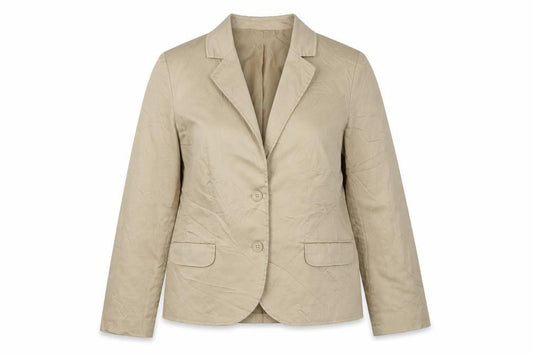 KWOMAN  Womens Beige   Jacket Blazer Size L