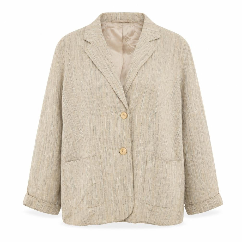 PASTY SEDDON  Womens Beige   Jacket Blazer Size 14