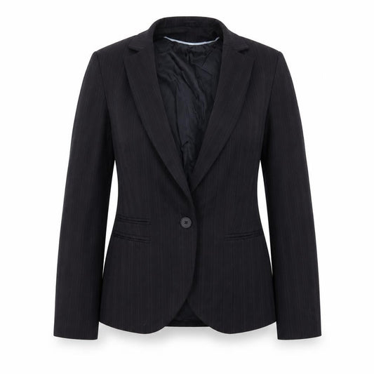 BAY  Womens Black Ikat  Jacket Blazer Size 10