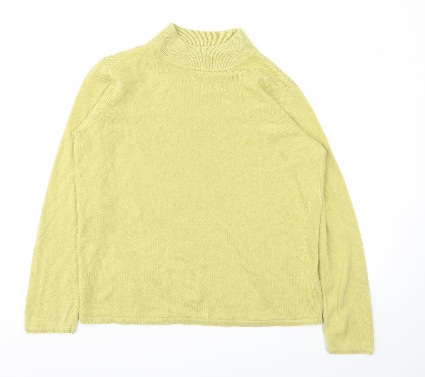 BM Womens Yellow   Pullover Jumper Size M