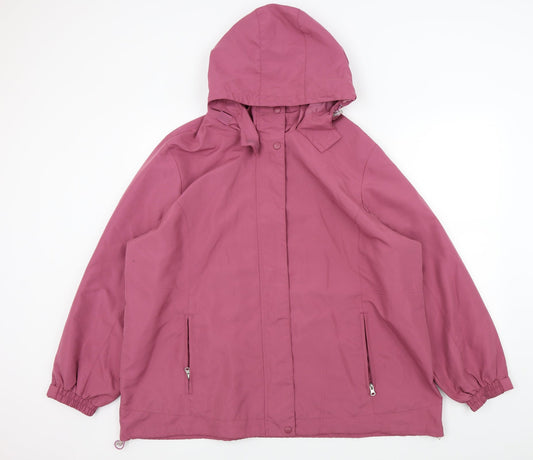 BM Womens Pink   Jacket Coat Size XL