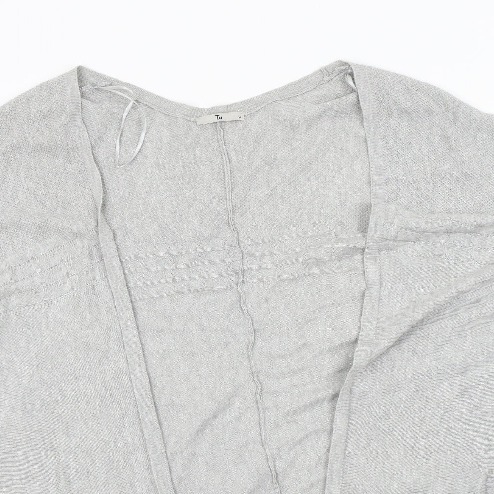 TU Womens Grey   Wrap Jumper Size M