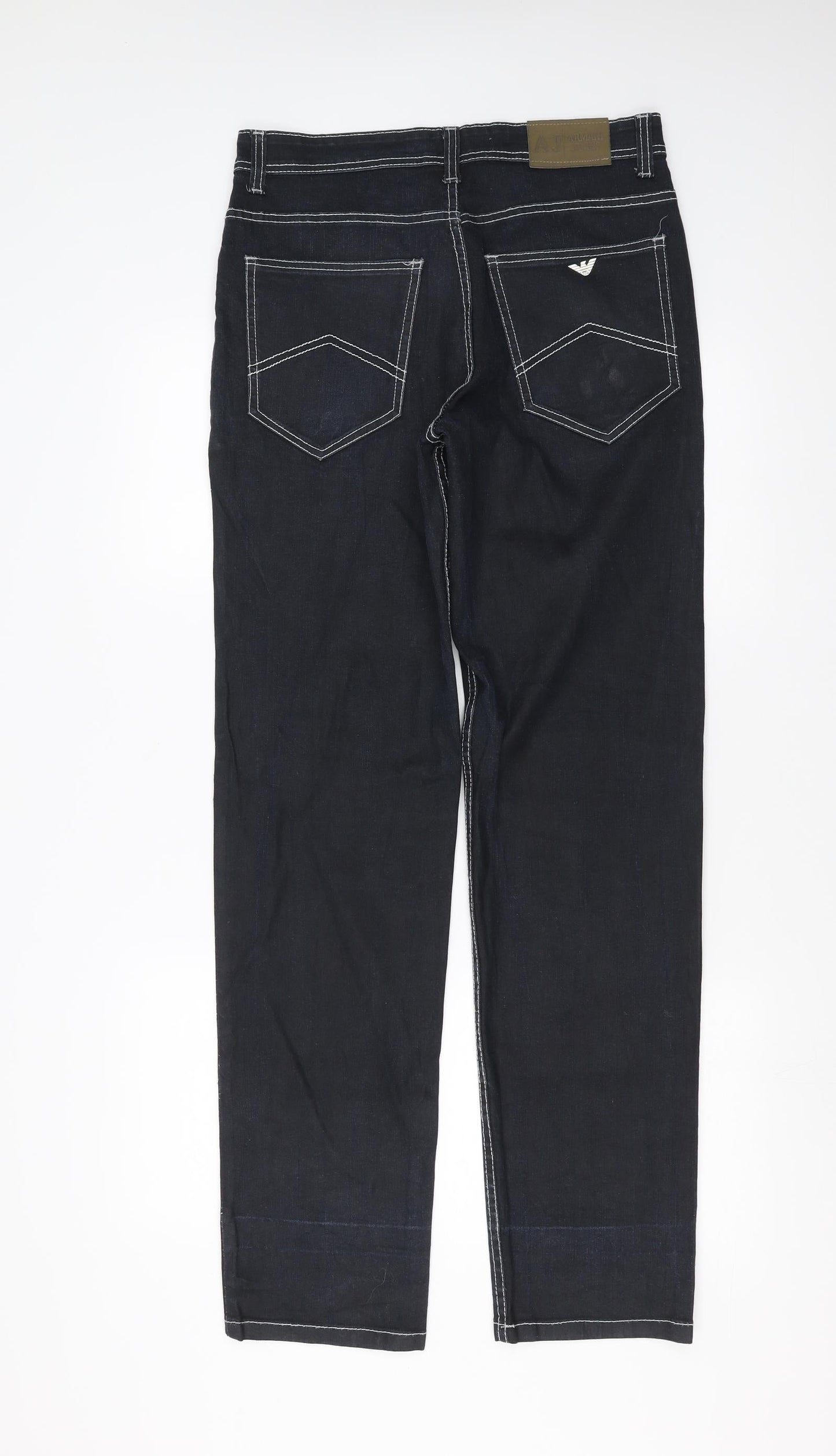 Preworn Womens Blue  Denim Snow Pants Trousers Size 32 in L33 in