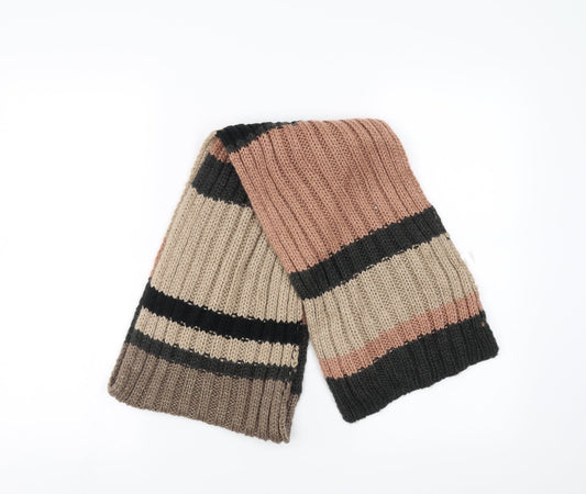 Matalan Womens Beige Striped   Scarf