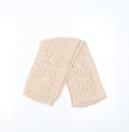 Preworn Womens Pink  Knit  Scarf
