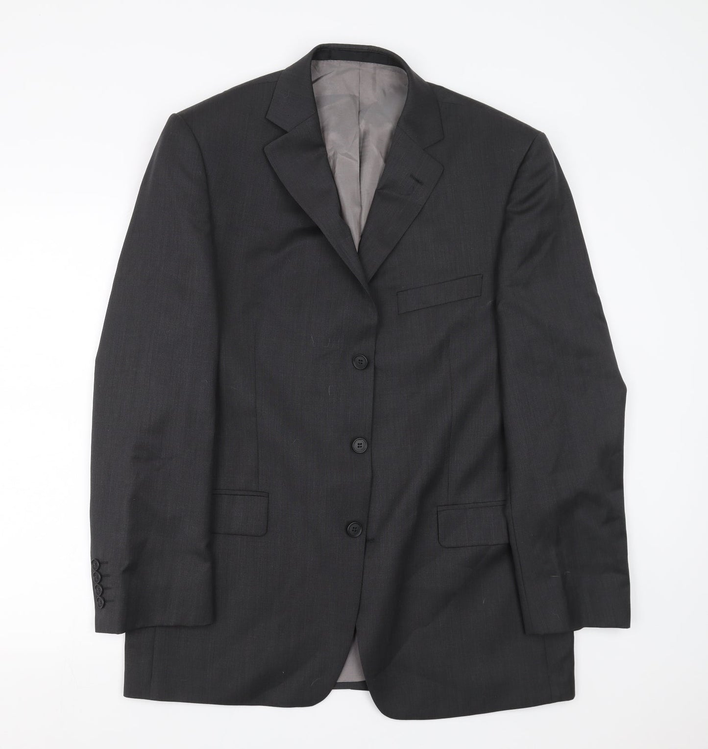 Marks and Spencer Mens Grey   Jacket Suit Jacket Size 42