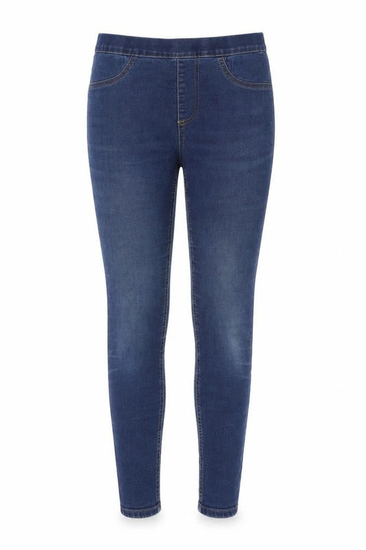 Marks & Spencer Womens Blue  Denim Jegging Jeans Size 10 L26 in