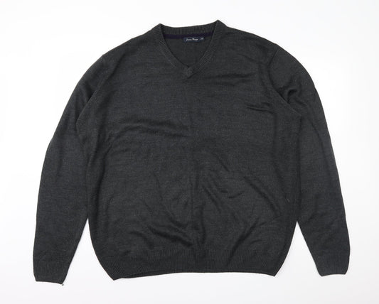 EWM Mens Grey   Pullover Jumper Size 2XL