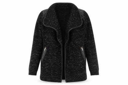 Quiz Womens Black   Jacket Coatigan Size M