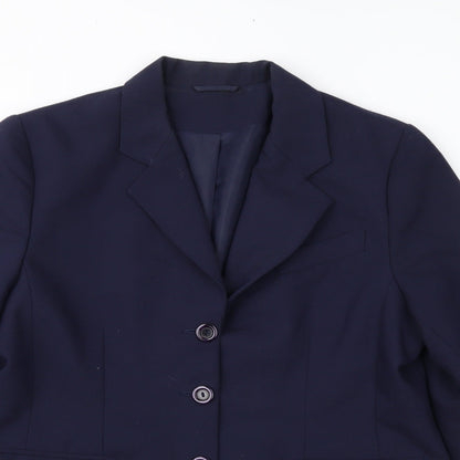 Bonmarché Womens Blue Jacket Suit Jacket Size 16