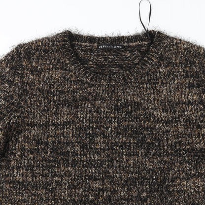 Deffinitions Womens Brown   Pullover Jumper Size 16