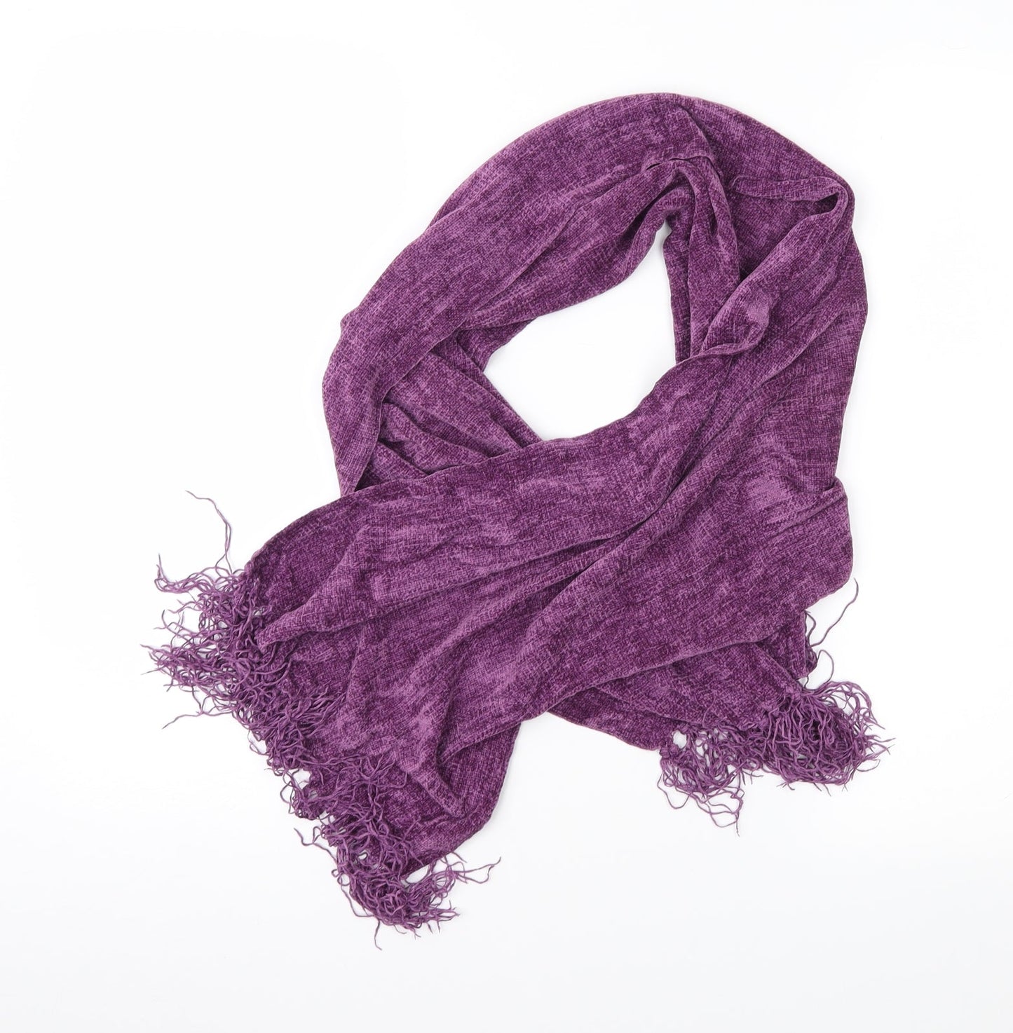 Preworn Womens Purple    Scarf