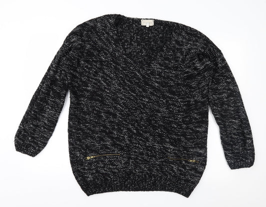 New Look Womens Black   Pullover Jumper Size L