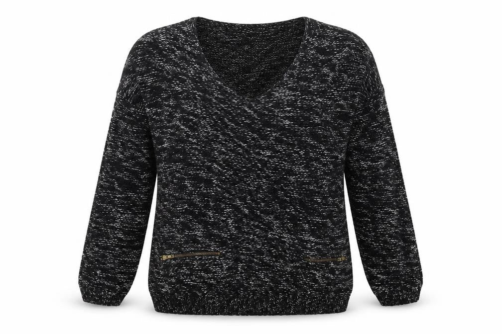 New Look Womens Black   Pullover Jumper Size L