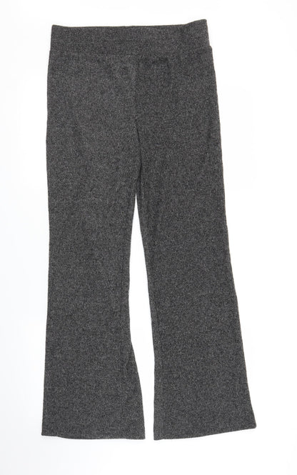 Additional front view of Papaya women’s grey trousers, size UK 12, 28-inch leg