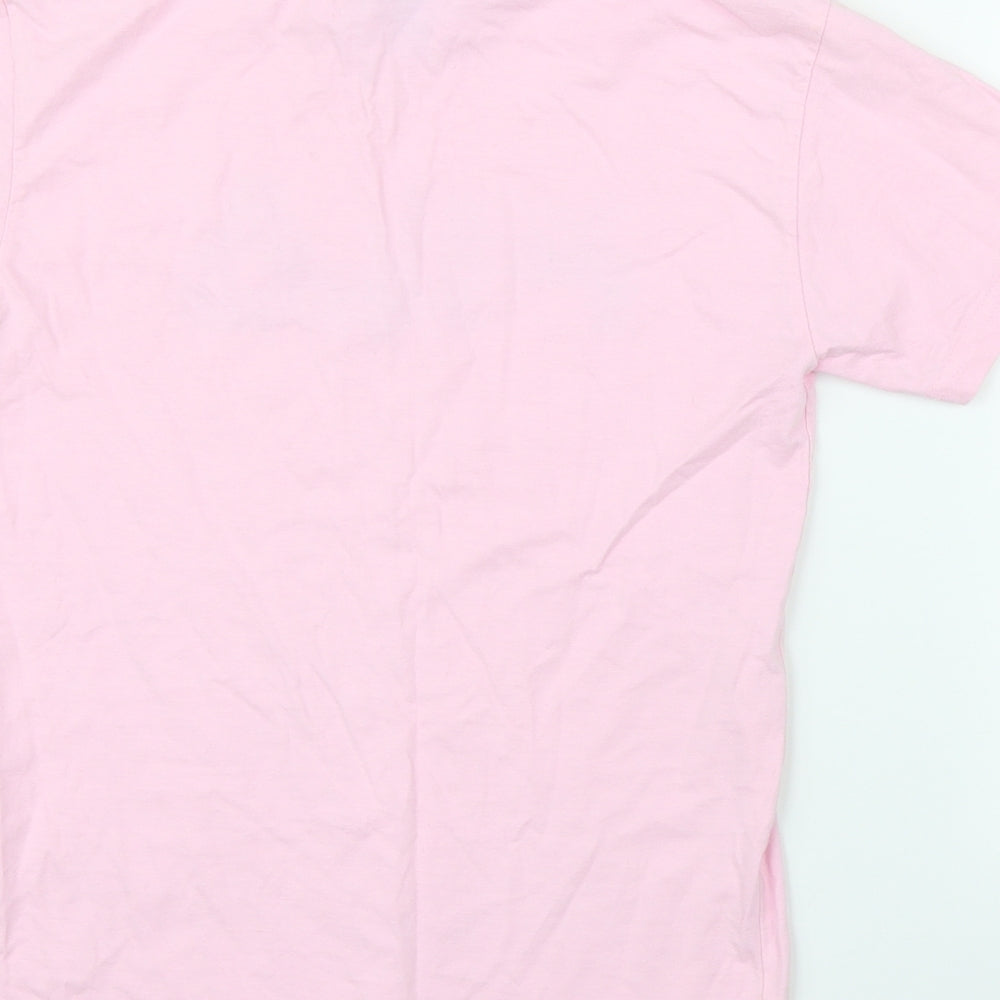 Fil Girls Pink   Basic T-Shirt Size 10 Years